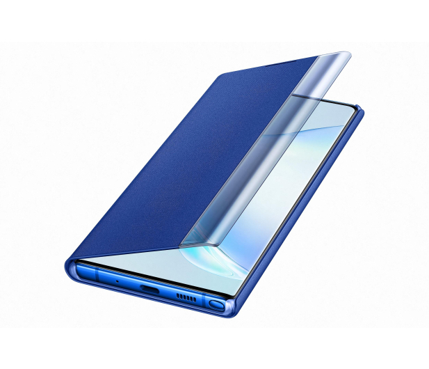 Etui Clear View Cover do Samsung Note 10+ niebieskie - 508404 - zdjęcie 2